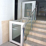 Plataformas salvaescaleras verticales HDP-1